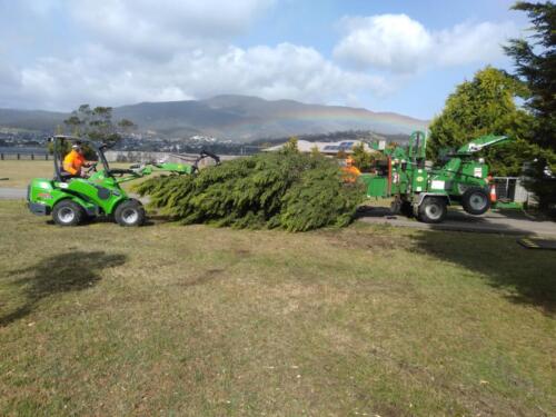 Woodchipping